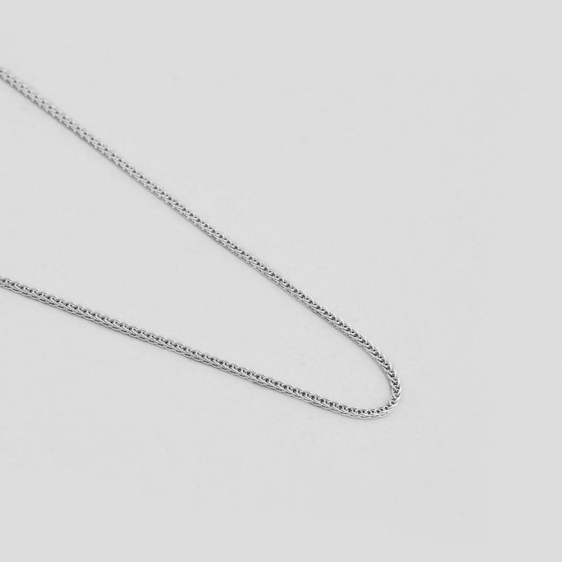 Срібний ланцюжок 925 / Sterling Silver Necklace 925 — мінімалістичний, щоденний | Everyday Silver Chain | Колосок