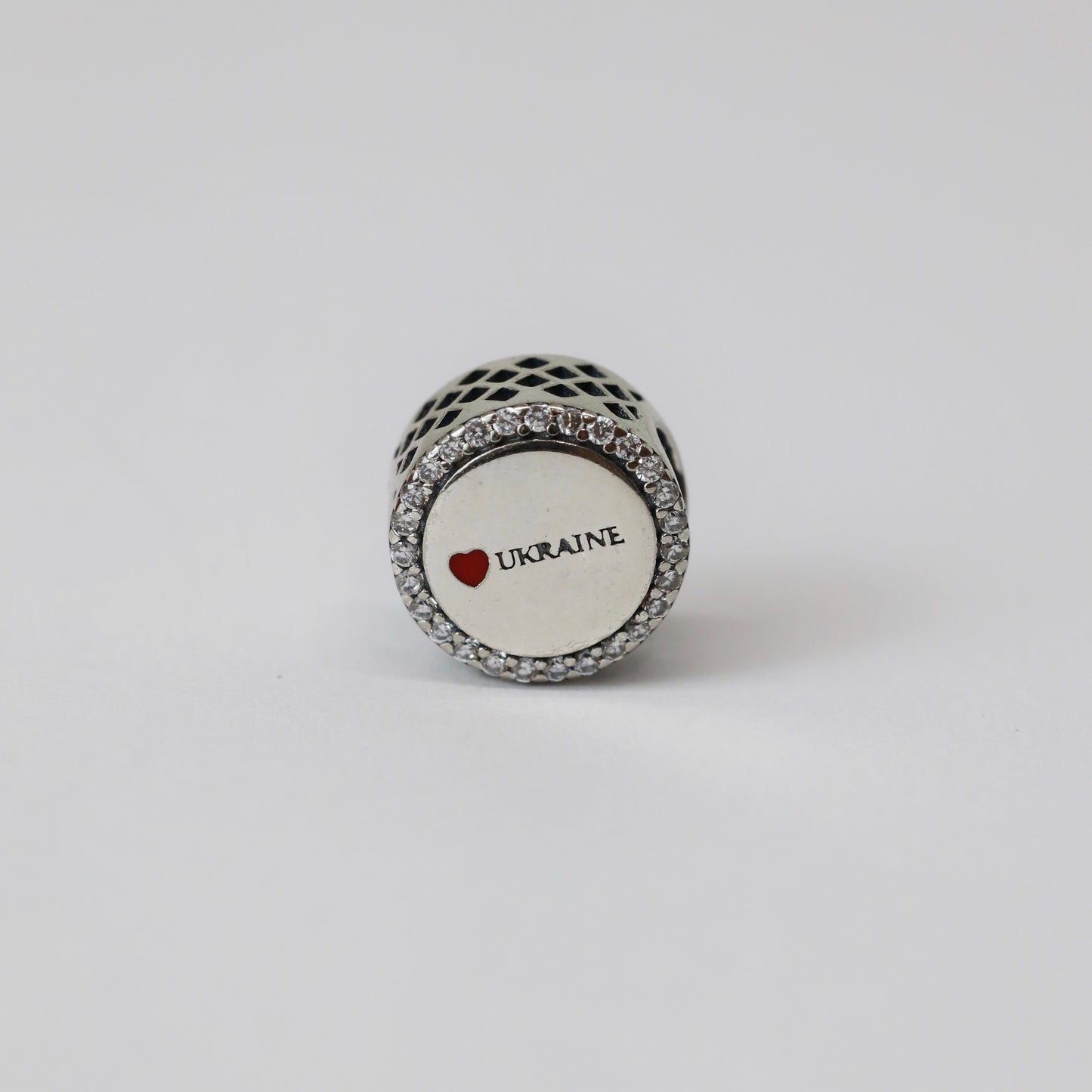 Ukrainian Trident Silver-Plated Charm | Посріблений Шарм із Тризубом