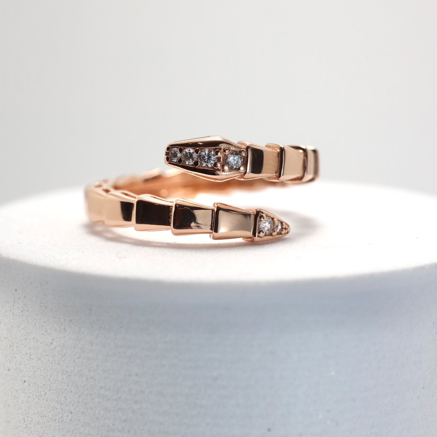 Позолочена каблучка 925 • Мінімалізм | Gold Plated Ring | 529