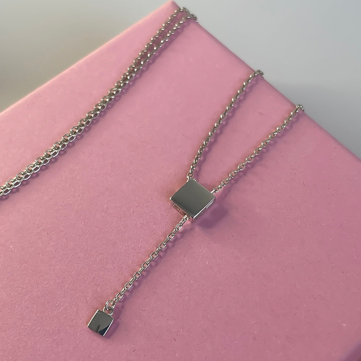 Срібне кольє з регульованою довжиною/срібло 925пр/369