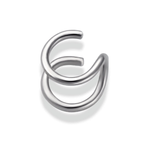 Срібний мінімалістичний кафф 925 | Minimalist Silver Ear Cuff 925|4764