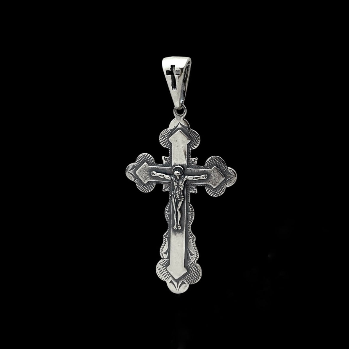 Срібний хрестик | срібло 925 | 35032