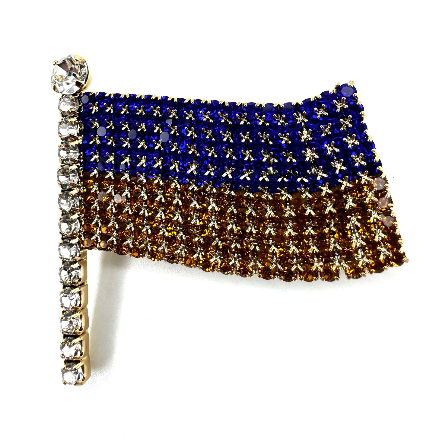 Патріотична брошка/прапор/біжутерія