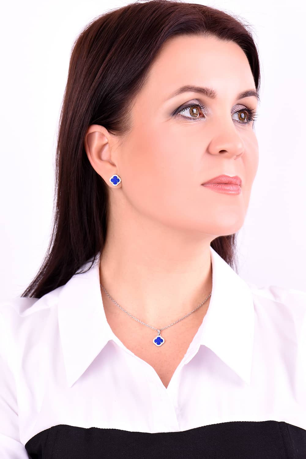 Срібний кулон з лазуритом/срібло 925пр.