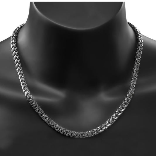 Massive Ramses Chain 925 Silver| Срібний кований ланцюг Рамзес|1011.3