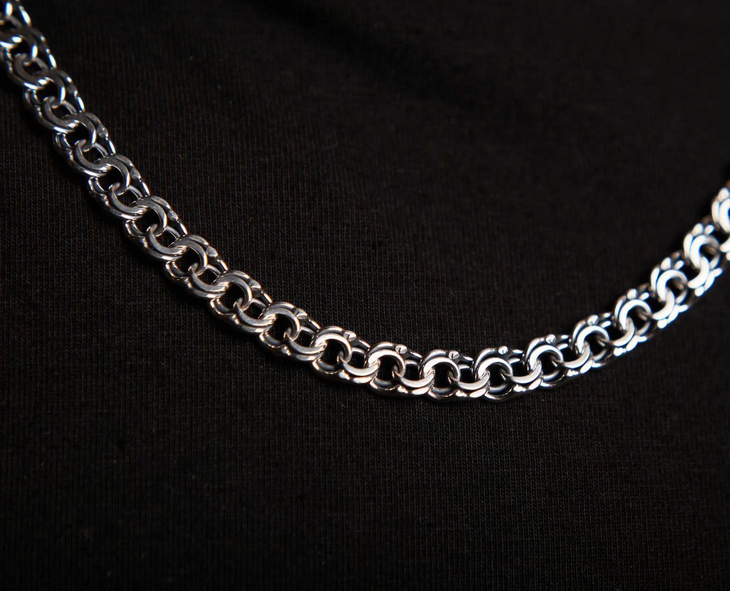 Срібний ланцюжок Бісмарк Плоский 925 | Flat Bismarck Silver Chain 925 | 1017.6