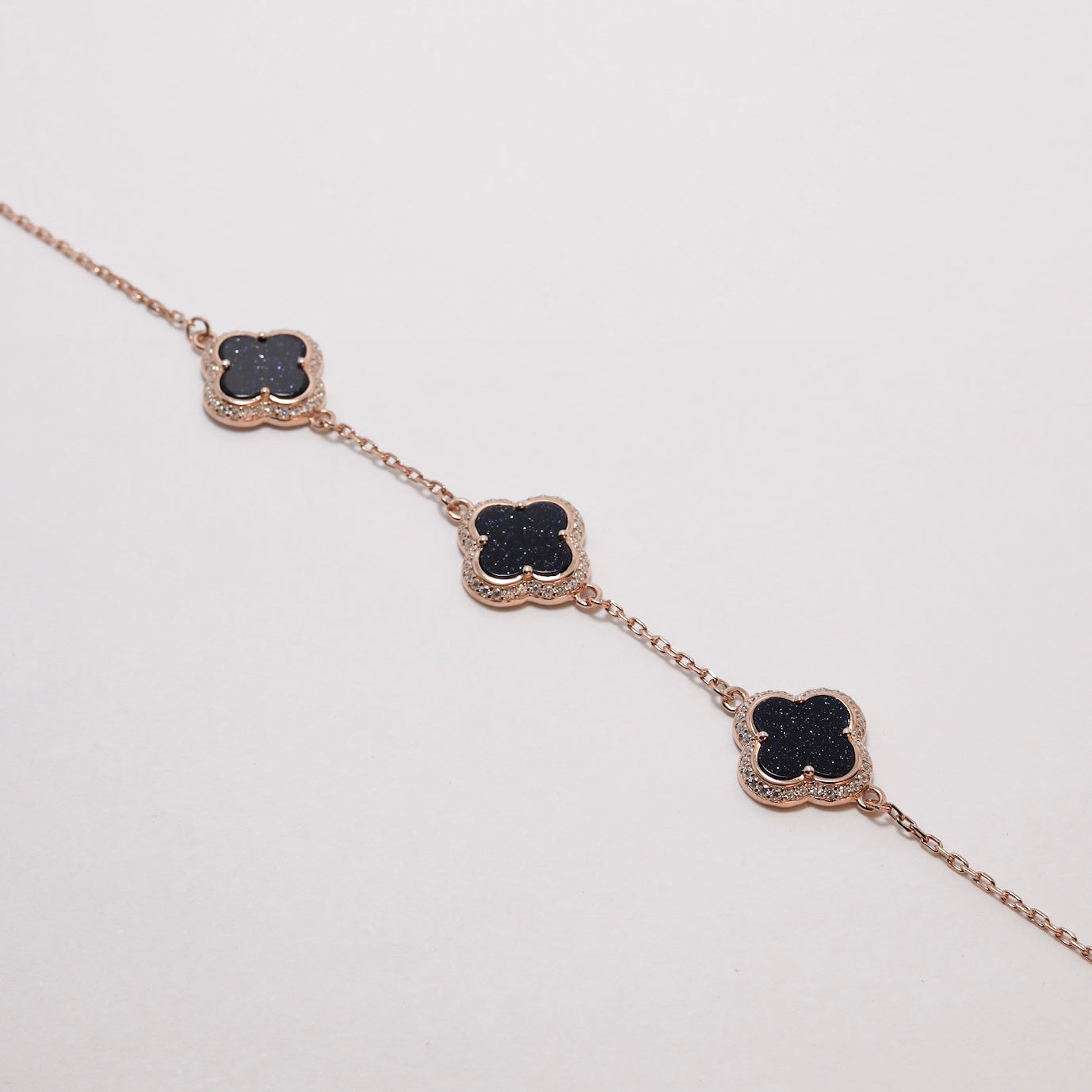 Срібний браслет з авантюрином, позолота 585 | Aventurine Gold Plated Silver Bracelet 585|339