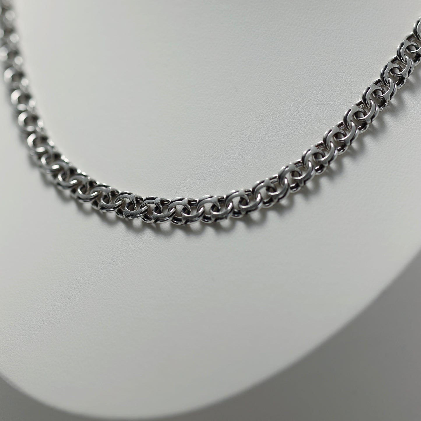 Kharkiv Bismarck Chain 925 Silver |Срібний ланцюжок плетіння Бісмарк Харківський|1006.5