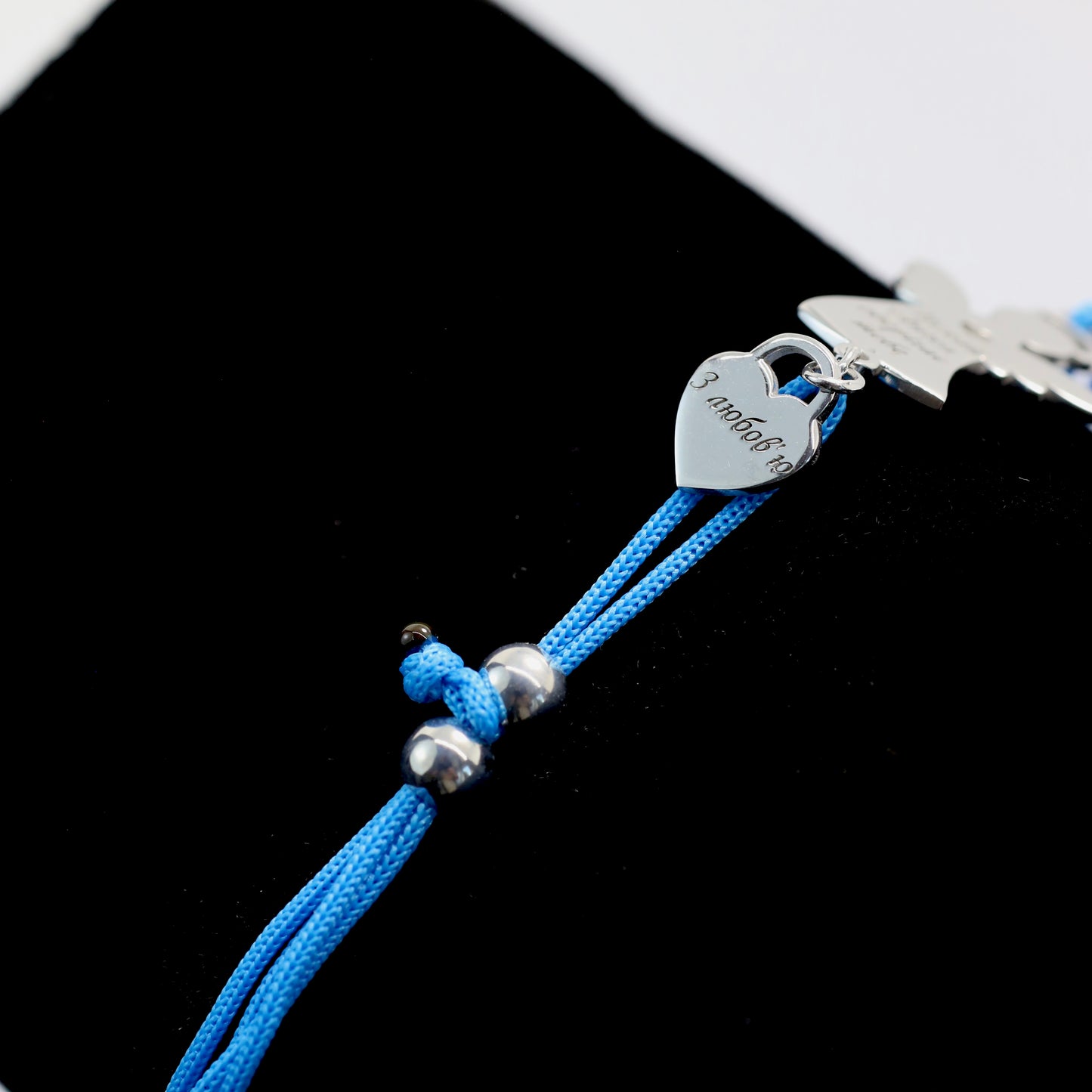 Браслет-оберіг Янголятко | Silver 925 Kids Bracelet Little Angel