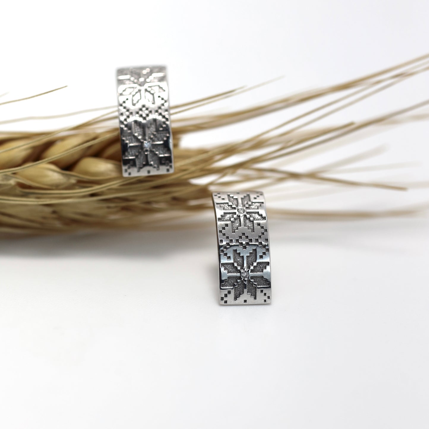 Срібні сережки Відлуння традицій | Silver 925  Earrings Echo of Traditions | 1241