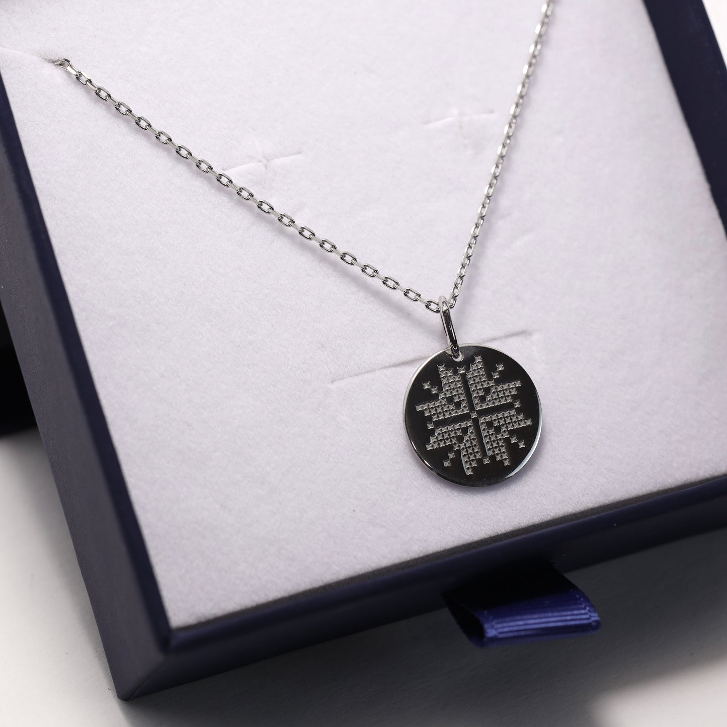 Ukrainian Embroidery Jewelry Set in 925 Sterling Silver | Срібний комплект Вишиванка з українським орнаментом|590