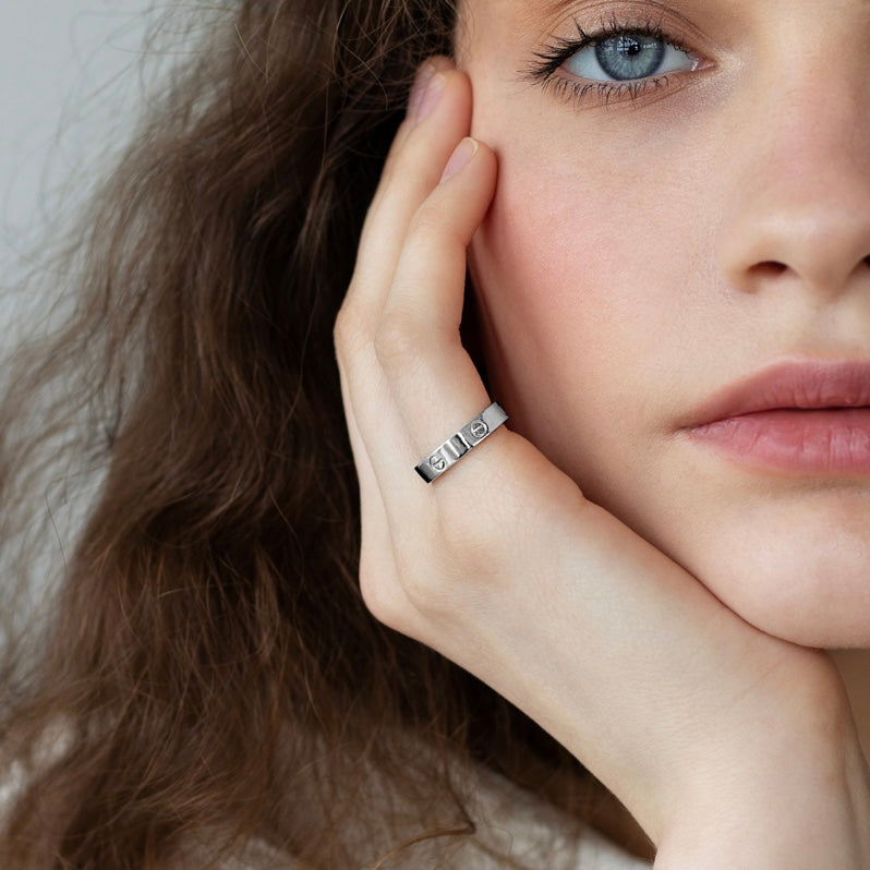 Мінімалістичне срібне колечко/українське виробництво/срібло 925пр.