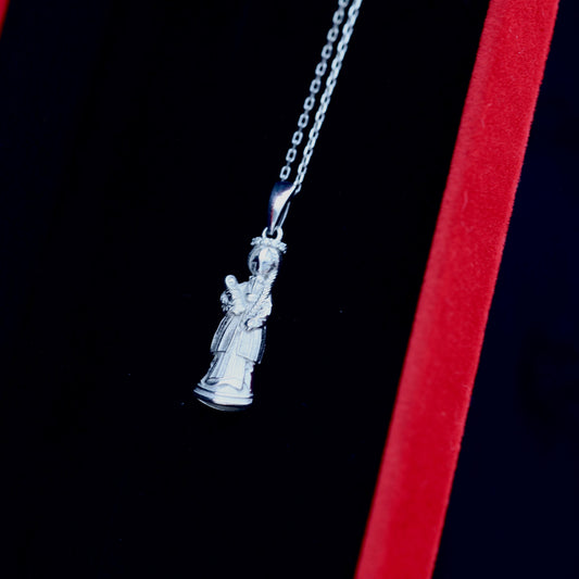 Срібне кольє Мотанка Берегиня/срібло 925пр