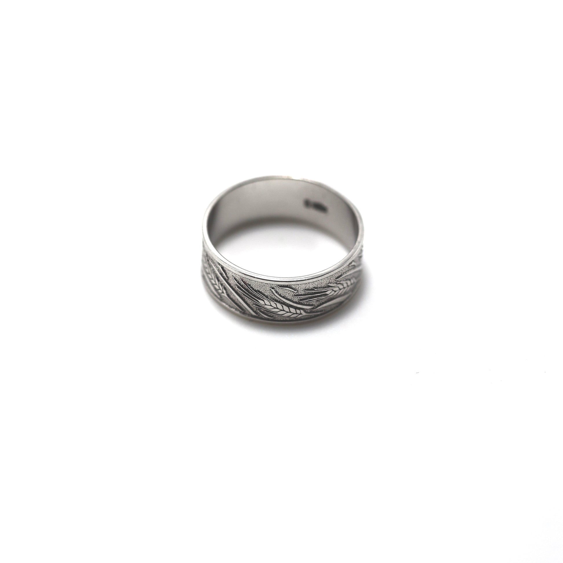 Silver Wheat Ring 925 sterling silver – Ukrainian jewelry