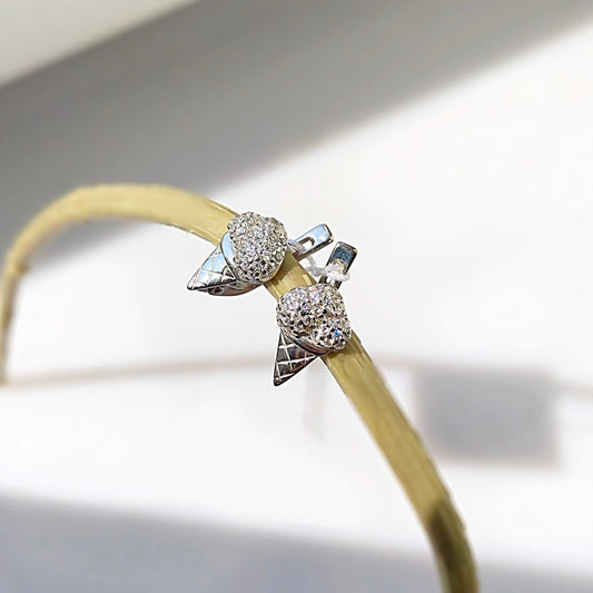 Срібні дитячі сережки/ice cream/срібло 925пр.| 20485