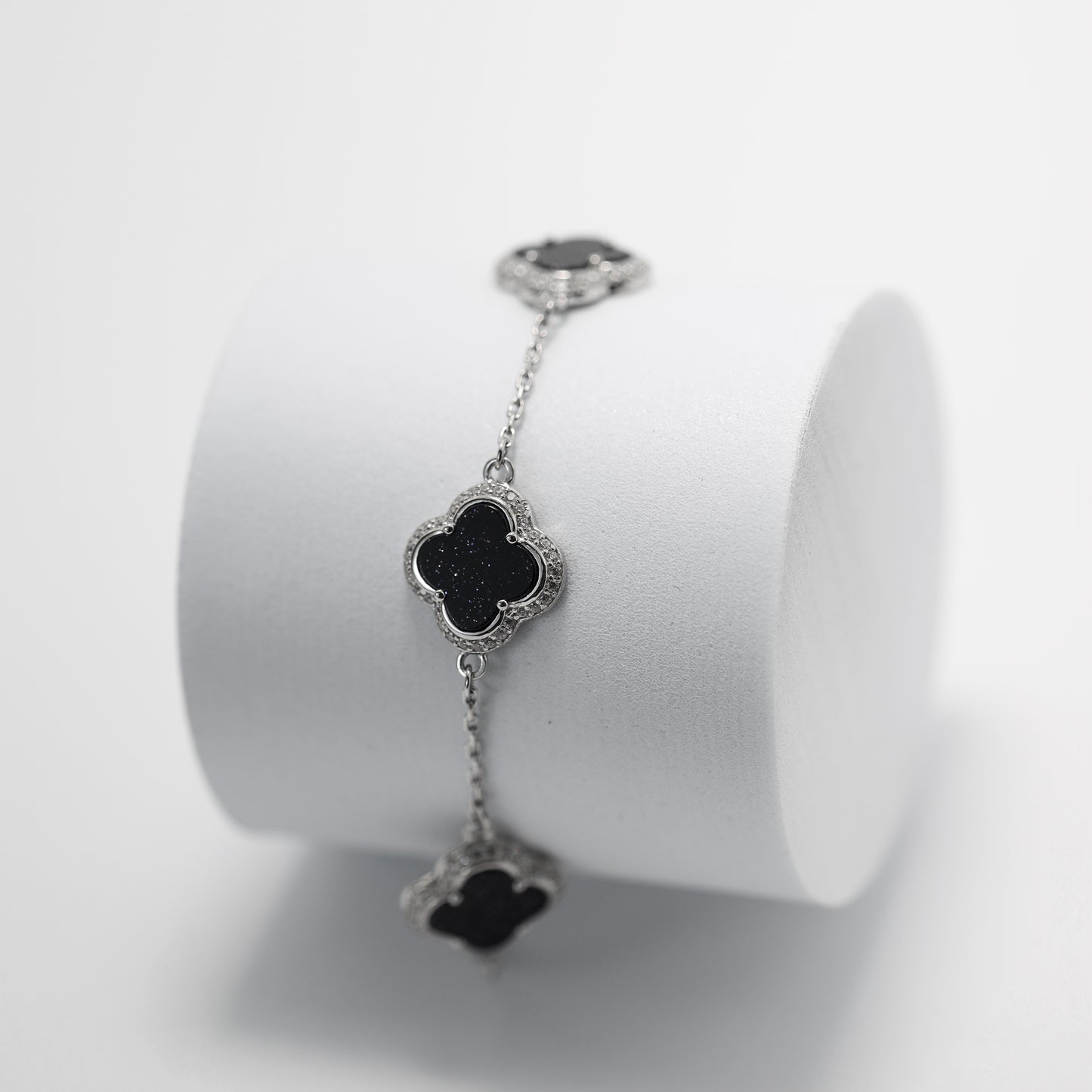 Срібний браслет з авантюрином| Aventurine Silver Bracelet 925|339