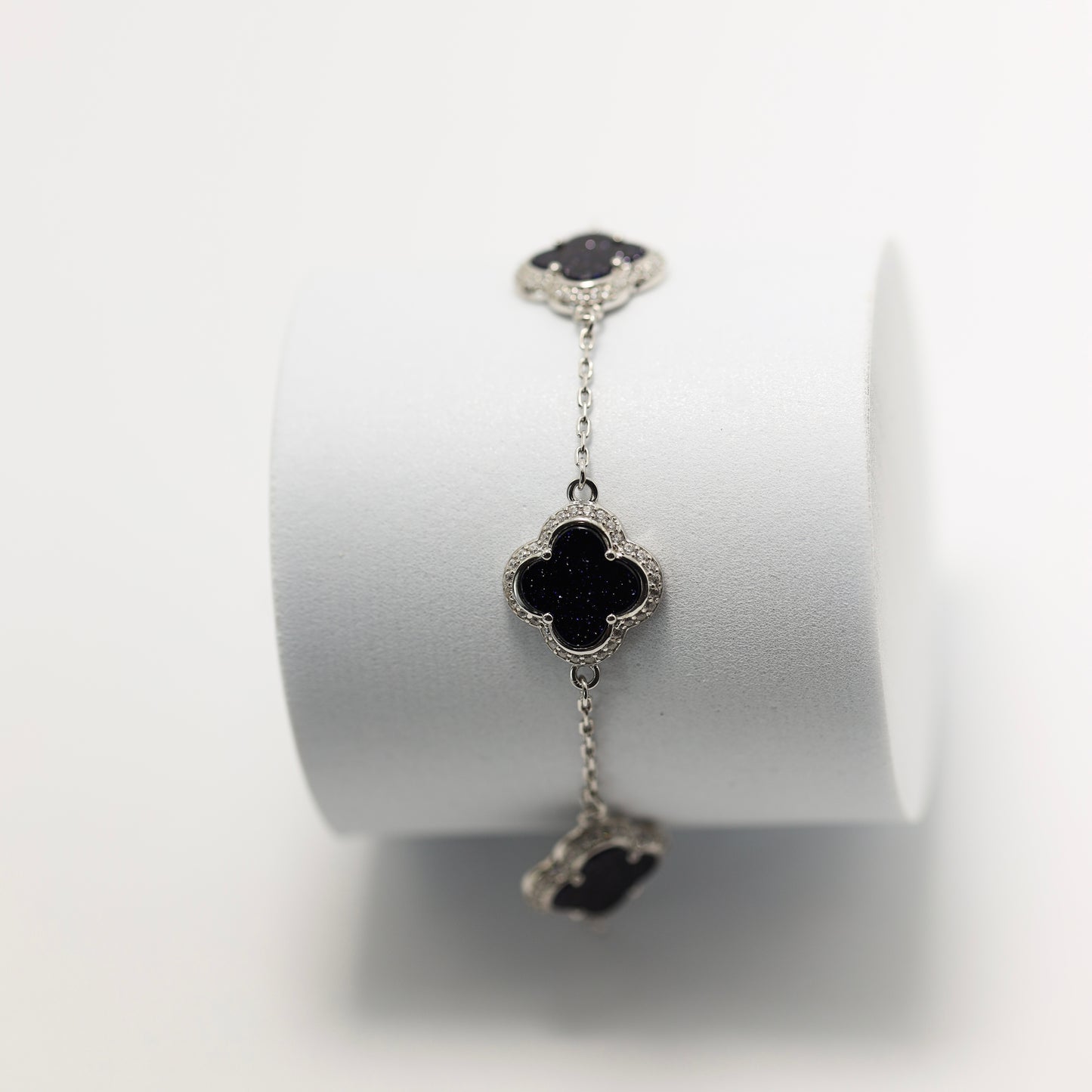 Срібний браслет з авантюрином| Aventurine Silver Bracelet 925|339