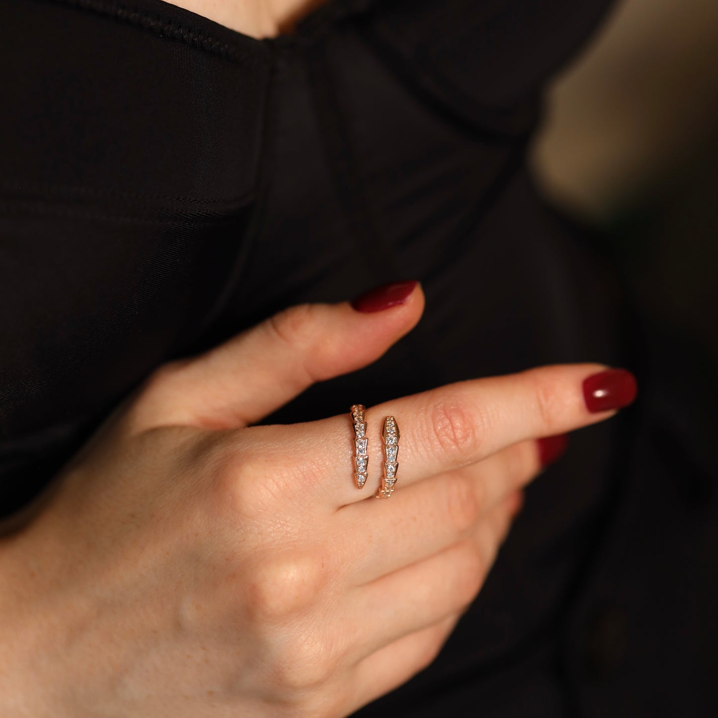 Срібне колечко вкрито позолотою 585пр/вставки фіаніти/292