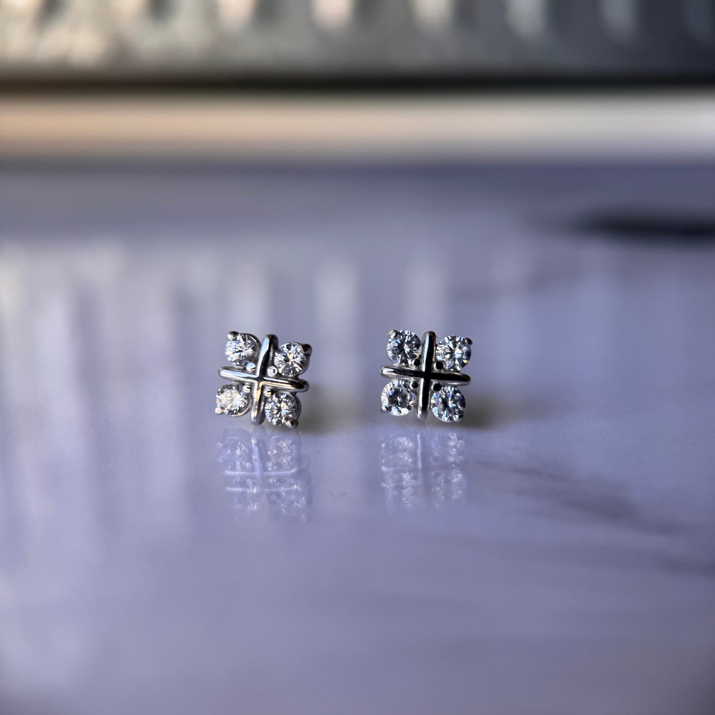 Срібні пусети/Горизонт/срібло 925пр | 40036