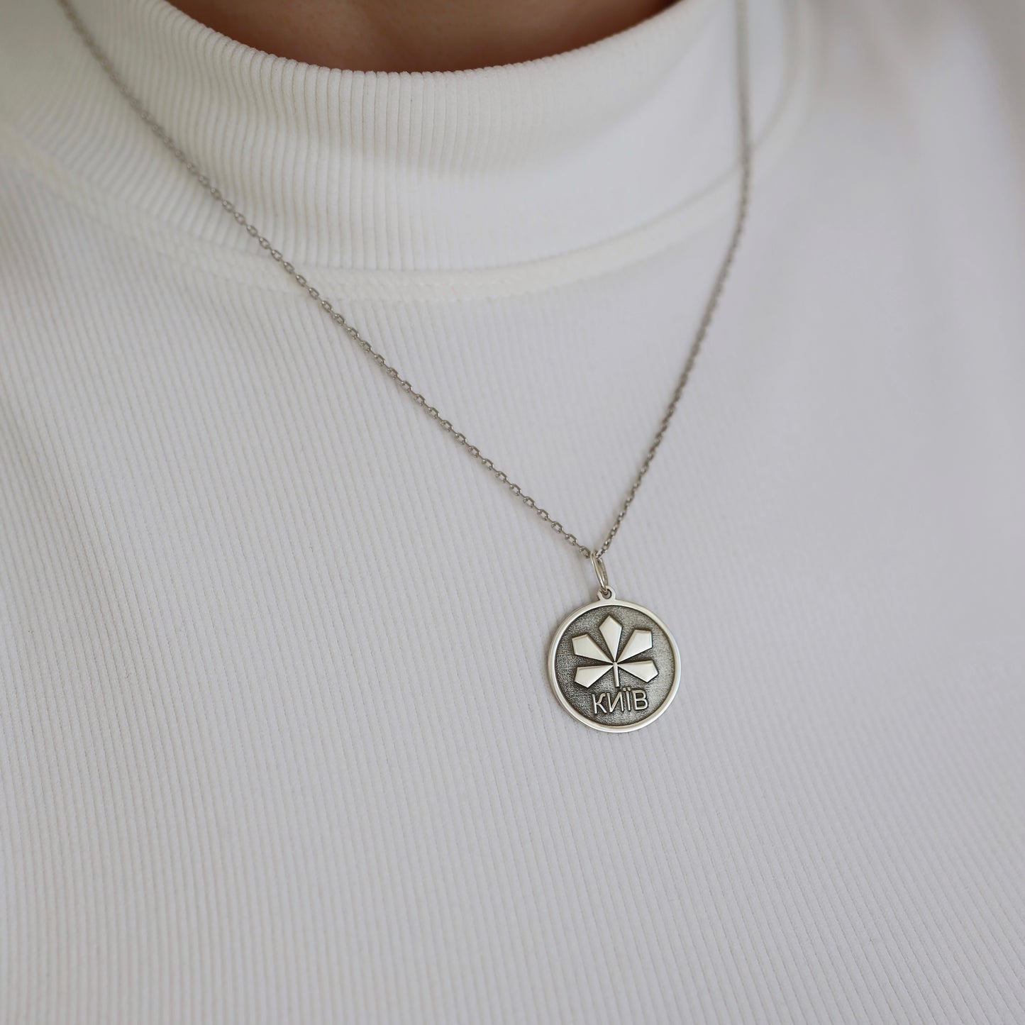 Sterling silver Kyiv necklace
