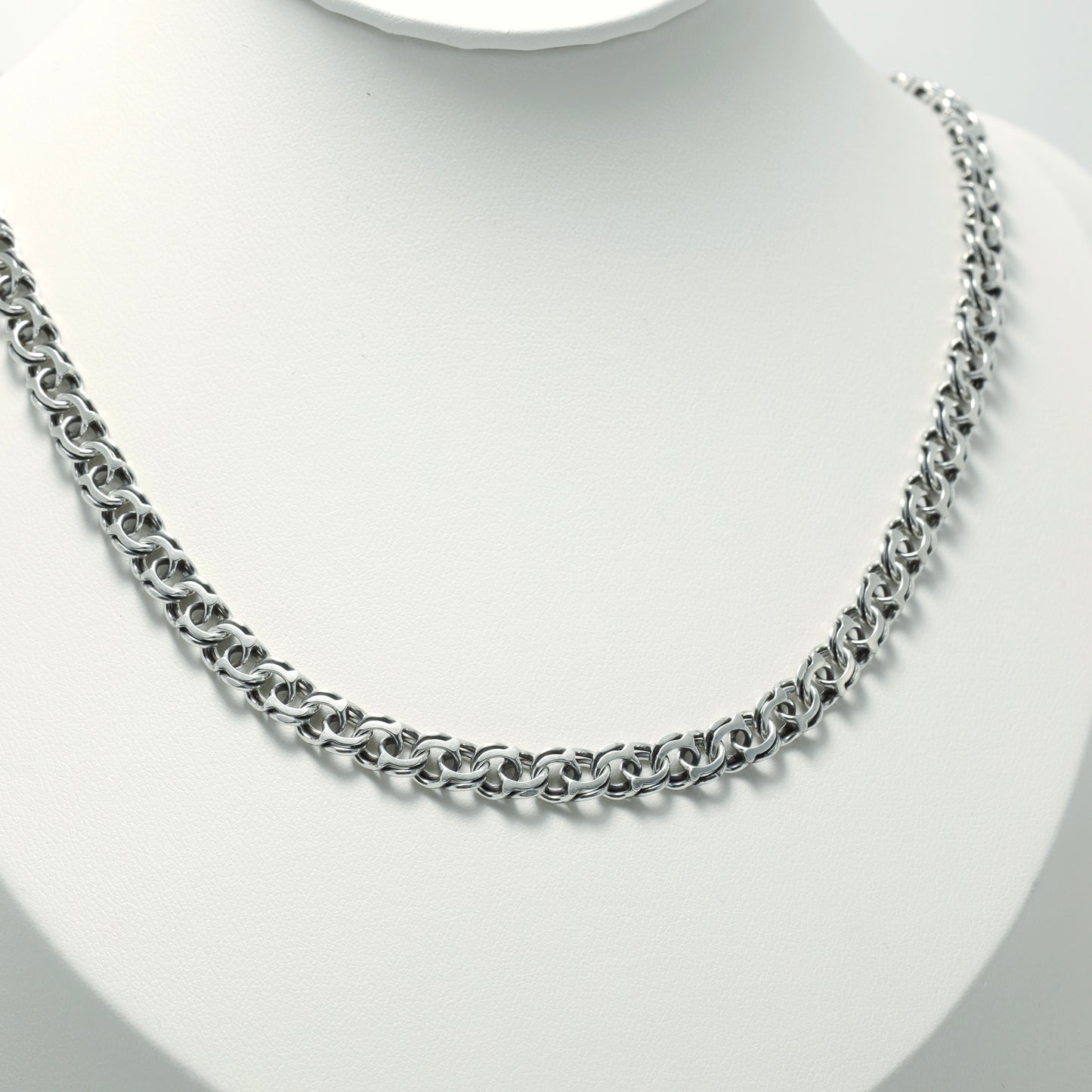 Kharkiv Bismarck Chain 925 Silver |Срібний ланцюжок плетіння Бісмарк Харківський|1006.5