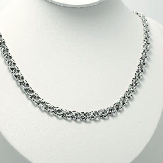 Kharkiv Bismarck Chain 925 Silver |Срібний ланцюжок плетіння Бісмарк Харківський|1006.5