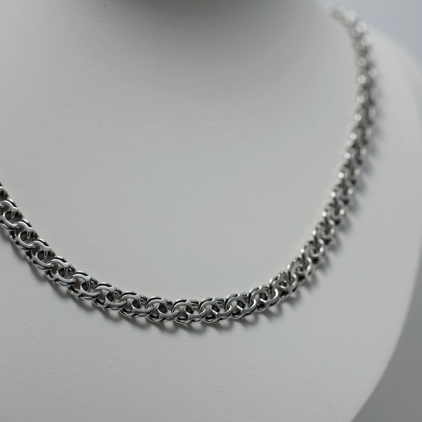 Kharkiv Bismarck Chain 925 Silver |Срібний ланцюжок плетіння Бісмарк Харківський|1006.5
