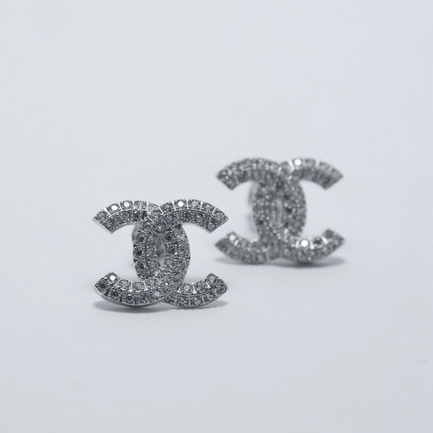 Silver Earrings with Cubic Zirconia Stones | Срібні сережки з фіанітами |603