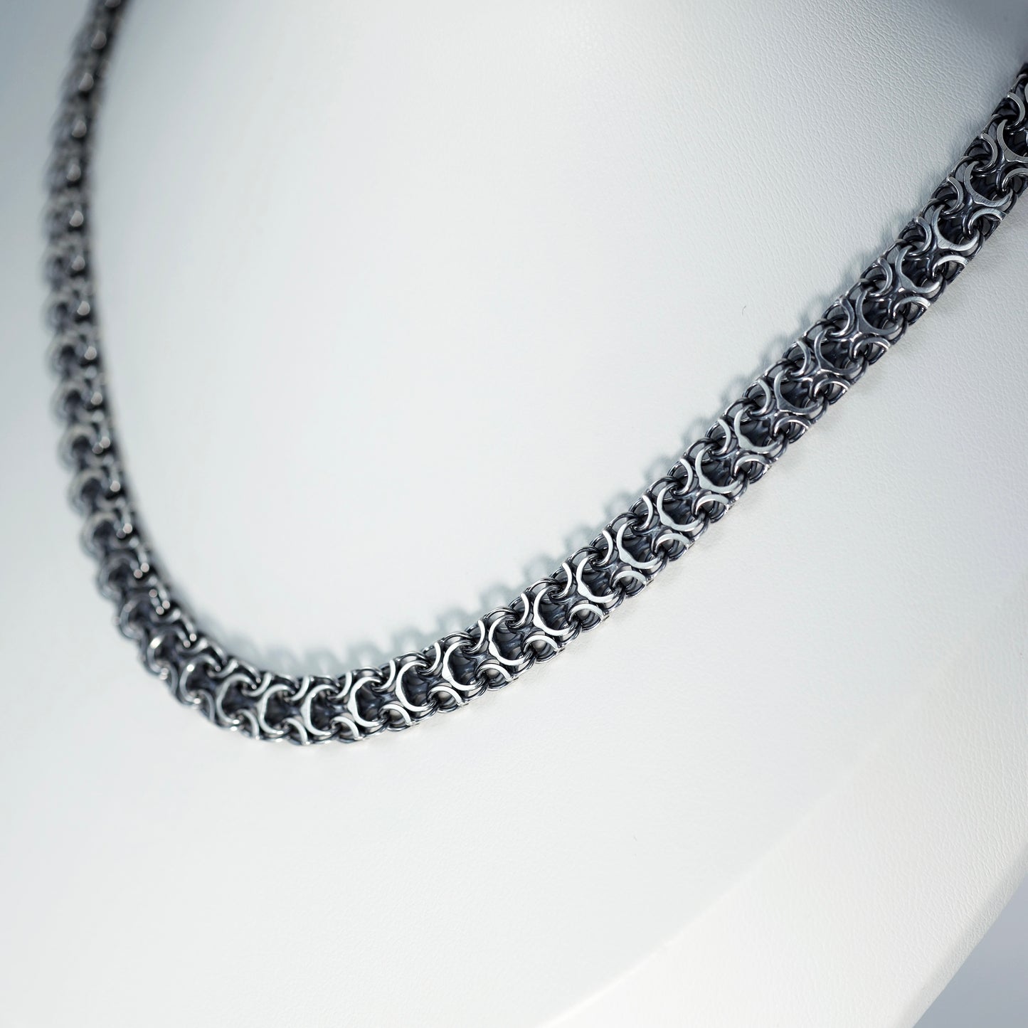 Massive Ramses Chain 925 Silver| Срібний кований ланцюг Рамзес|1011.3