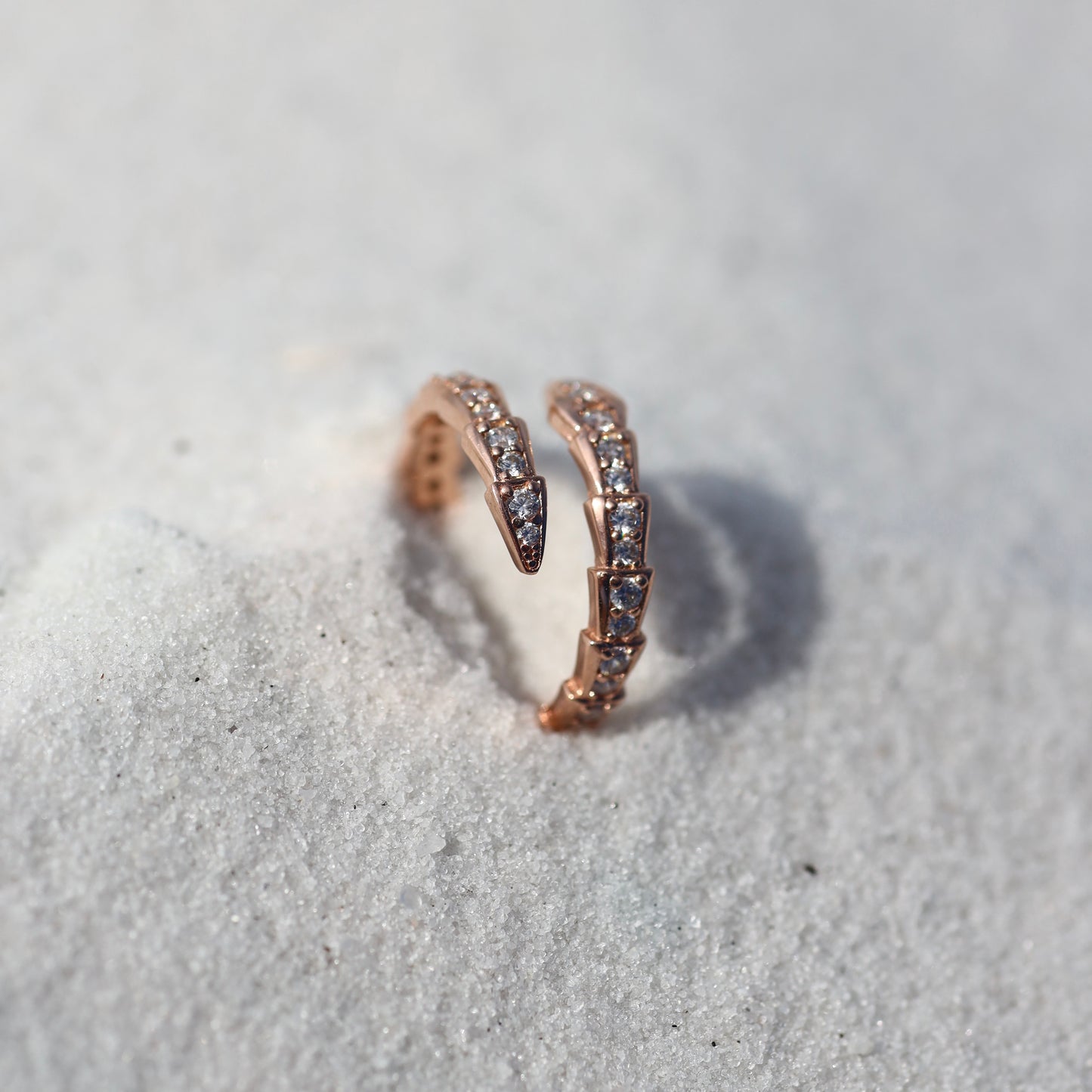 Срібне колечко вкрито позолотою 585пр/вставки фіаніти/292