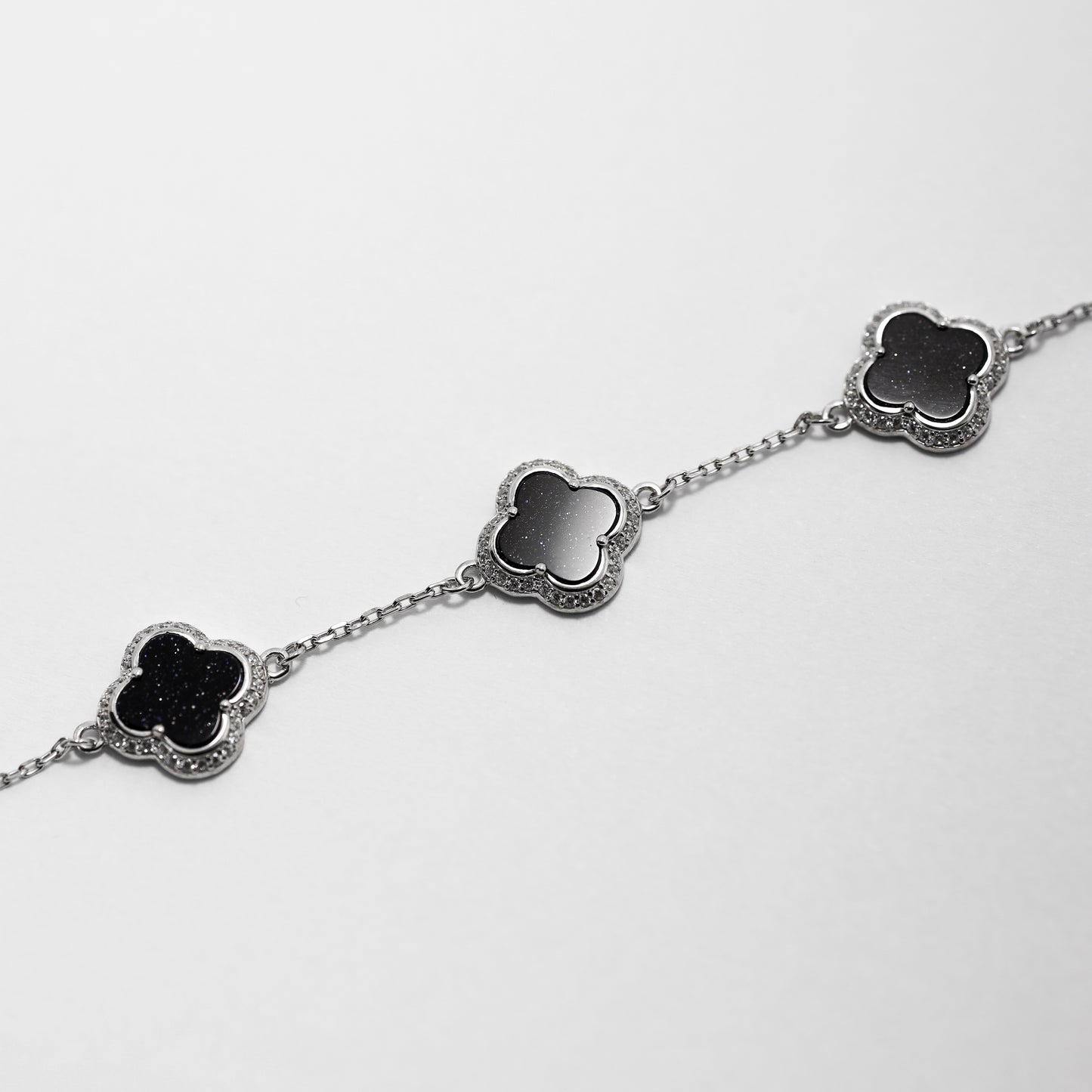 Срібний браслет з авантюрином| Aventurine Silver Bracelet 925|339