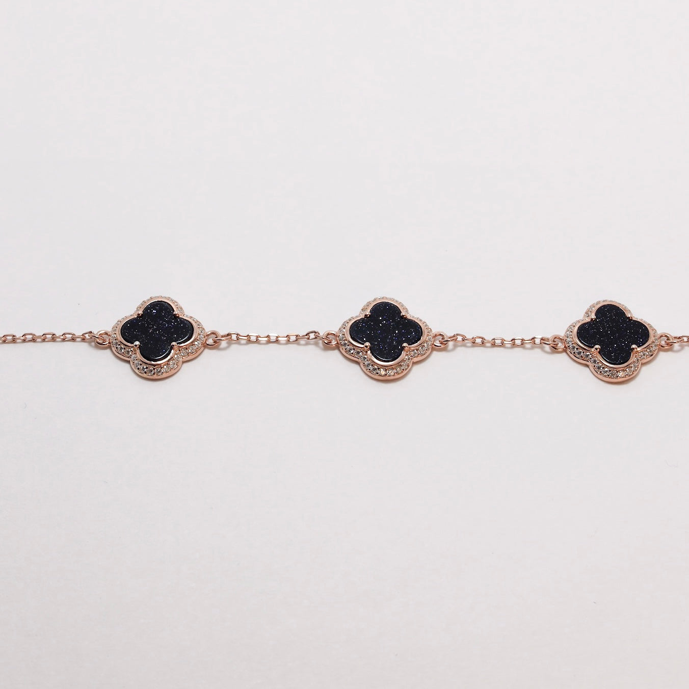 Срібний браслет з авантюрином, позолота 585 | Aventurine Gold Plated Silver Bracelet 585|339
