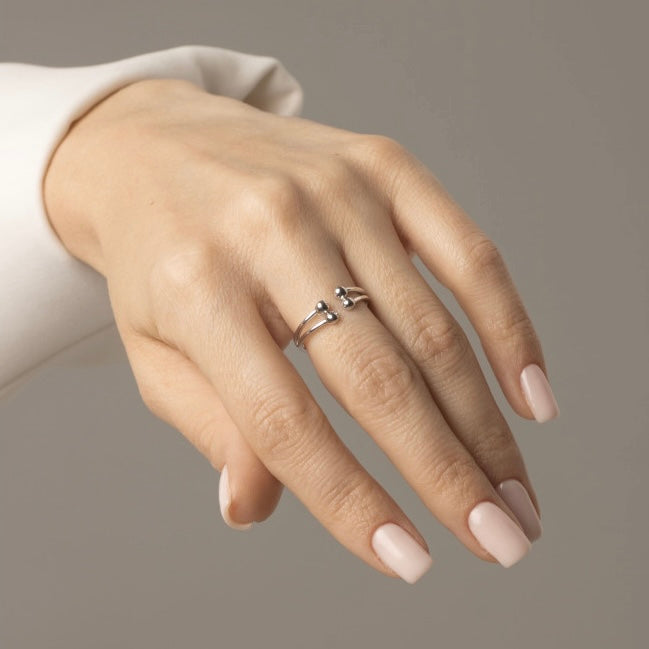 Minimalist Silver ring | 925 Silver Luxury Jewelry — Срібна каблучка|2027