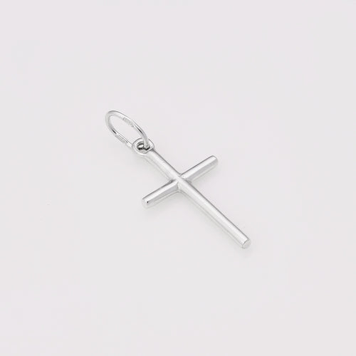 Minimalist 925 Sterling Silver Cross Pendant| Мінімалістичний срібний хрестик-підвіска|5145