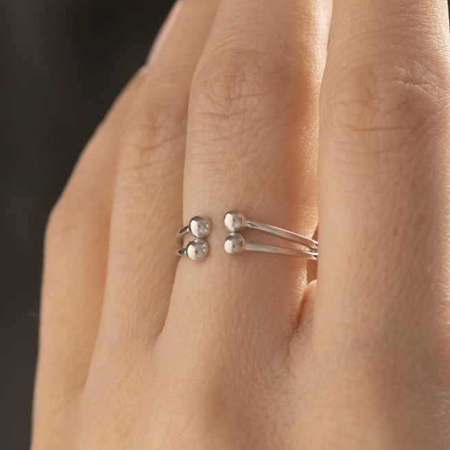 Minimalist Silver ring | 925 Silver Luxury Jewelry — Срібна каблучка|2027