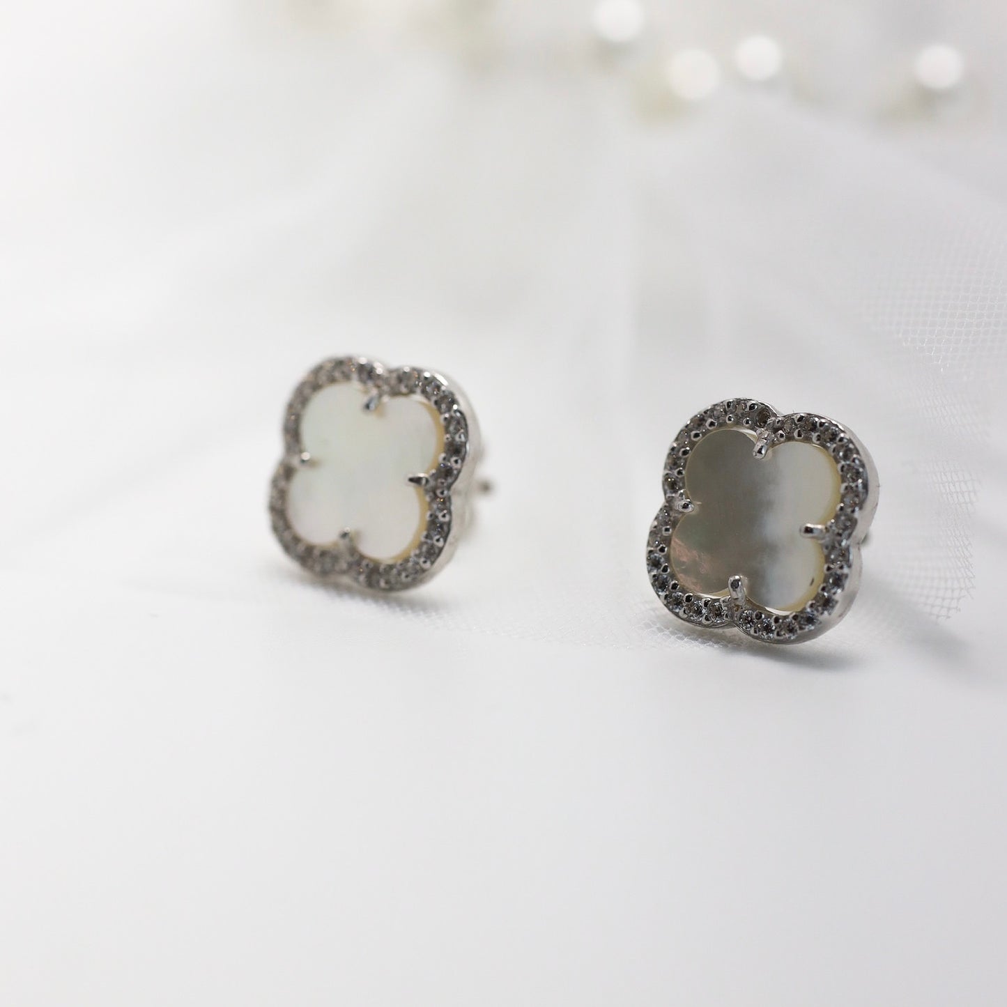 Sterling Silver Mother-of-Pearl Jewelry Set 925 | Срібний комплект з перламутром| 6141 |20354