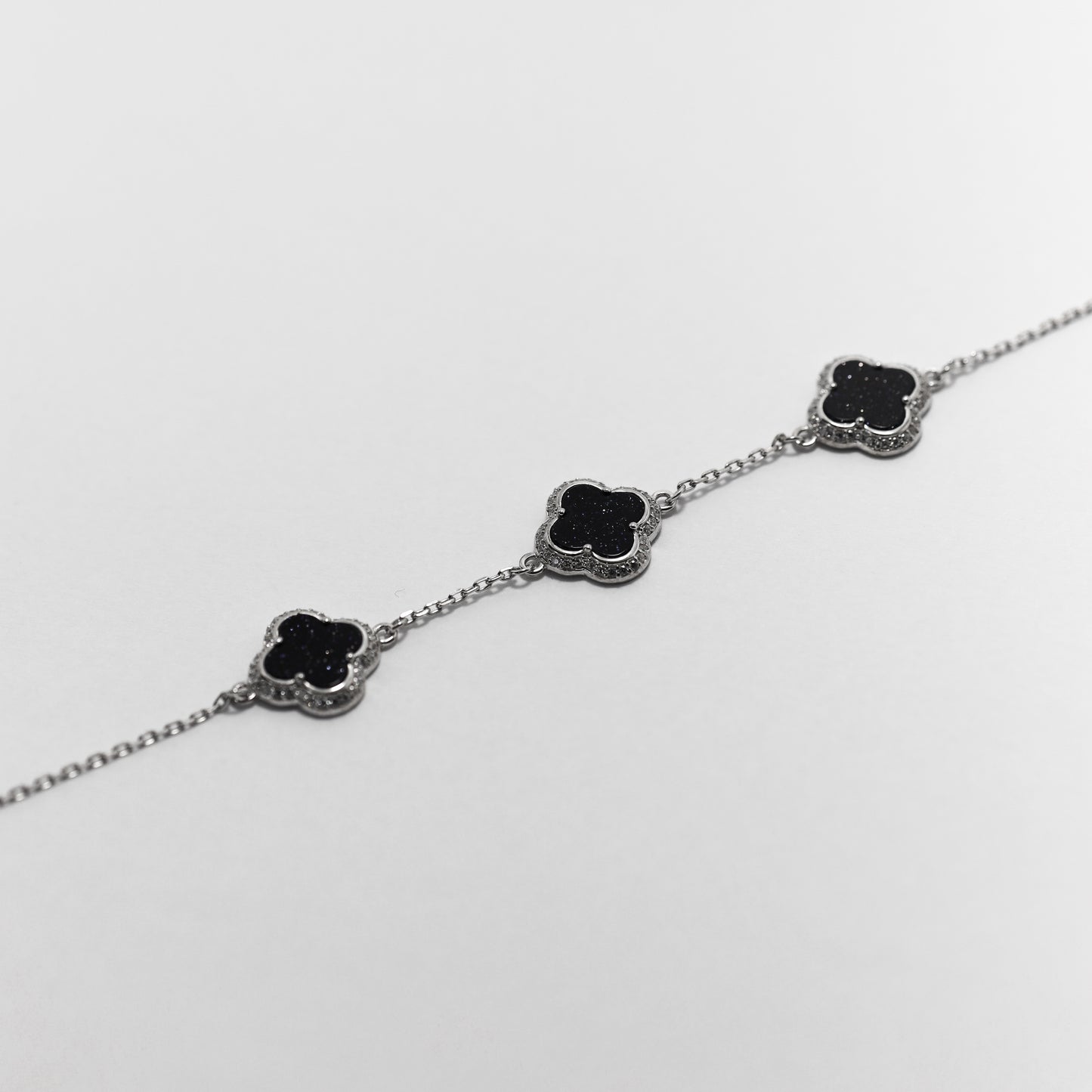 Срібний браслет з авантюрином| Aventurine Silver Bracelet 925|339