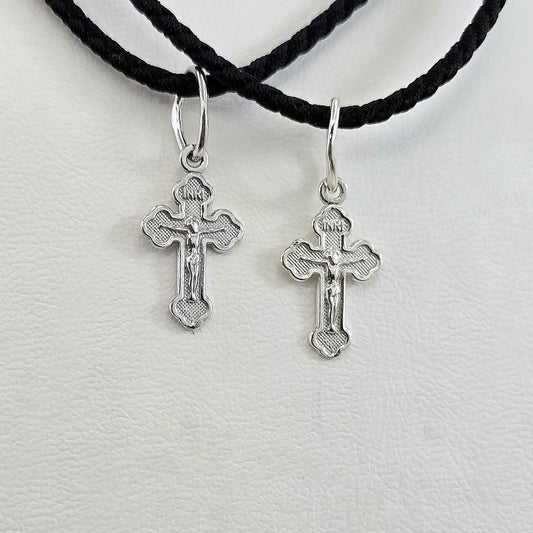 925 Sterling Silver Cross Pendant for Women & Children | Срібний хрестик для жінок і дітей|169