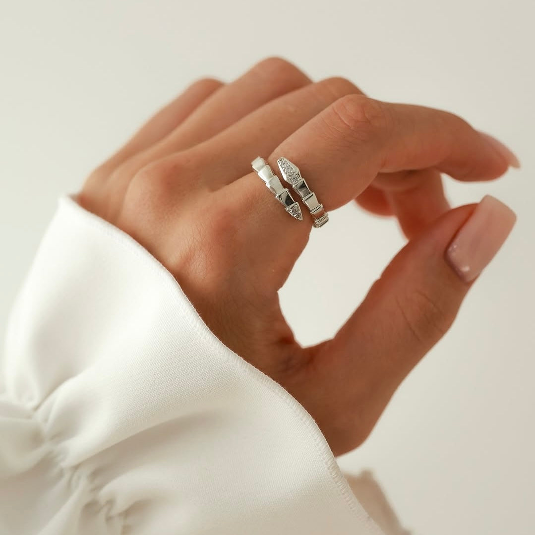 Срібна каблучка 925 • Мінімалізм | Sterling Silver Ring 925 | 529