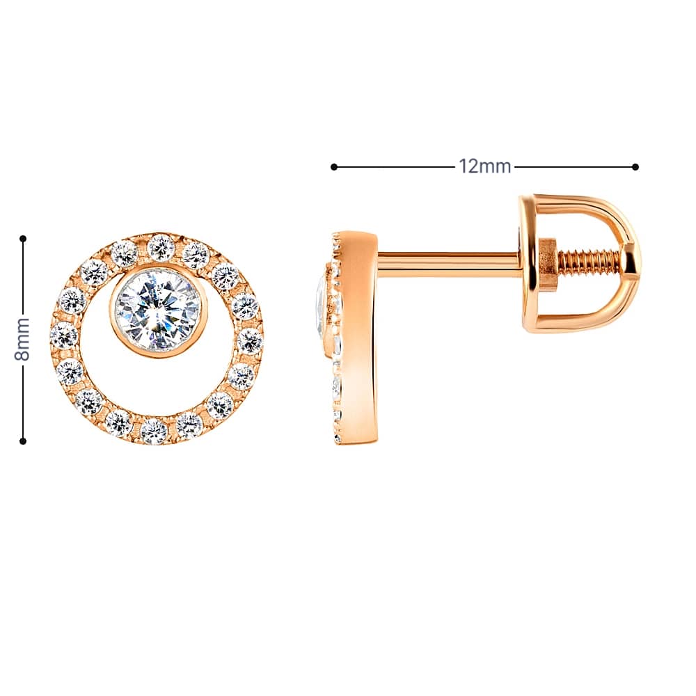 Золоті сережки/Сяйво/золото 585пр.