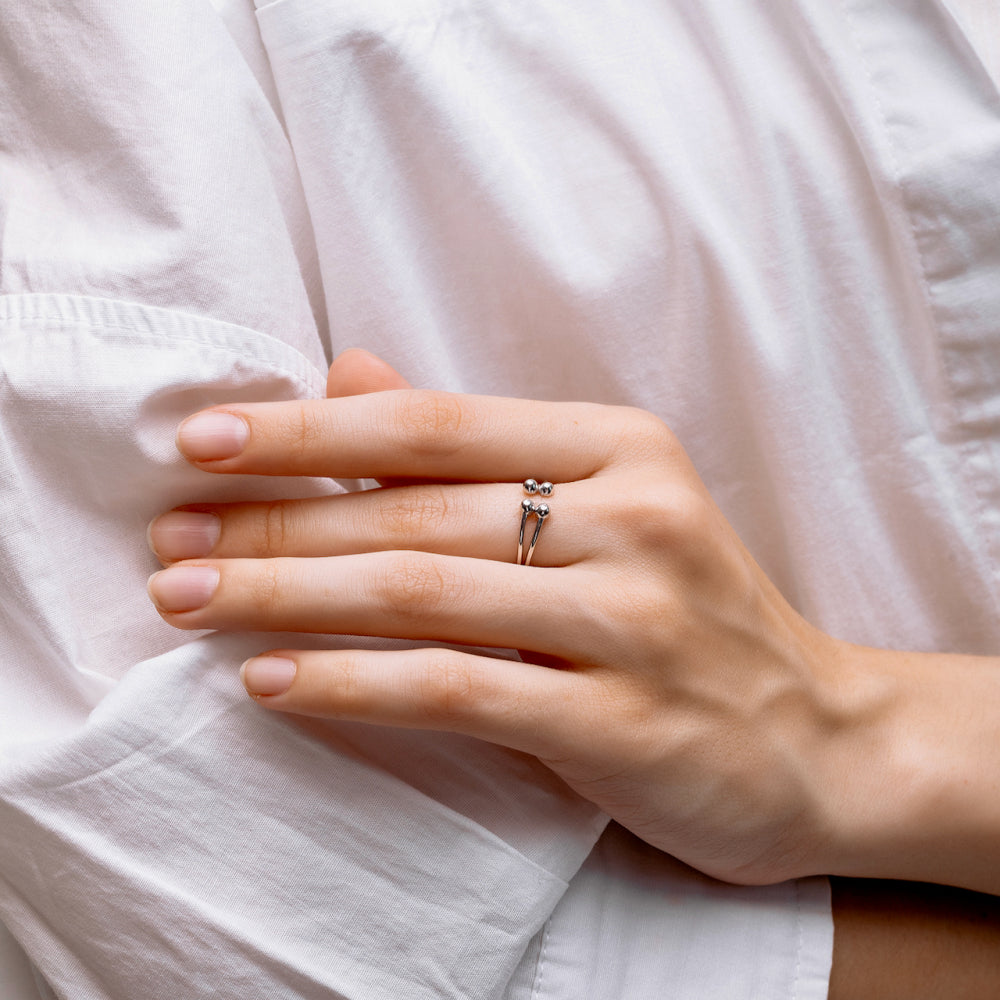 Minimalist Silver ring | 925 Silver Luxury Jewelry — Срібна каблучка|2027