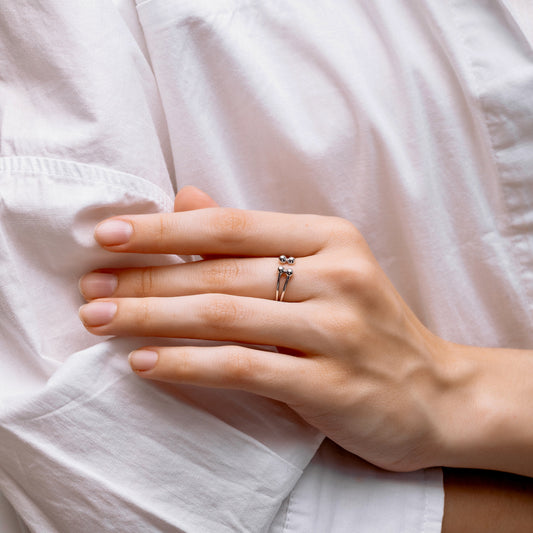 Minimalist Silver ring | 925 Silver Luxury Jewelry — Срібна каблучка|2027