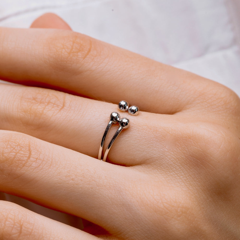 Minimalist Silver ring | 925 Silver Luxury Jewelry — Срібна каблучка|2027