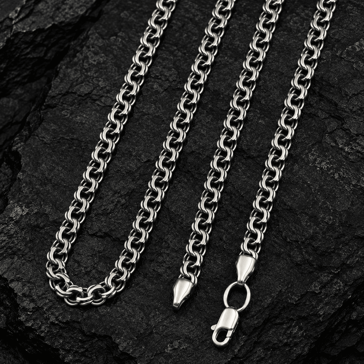 Срібний ланцюжок Бісмарк 925 | Bismarck Silver Chain 925 | 1006.6