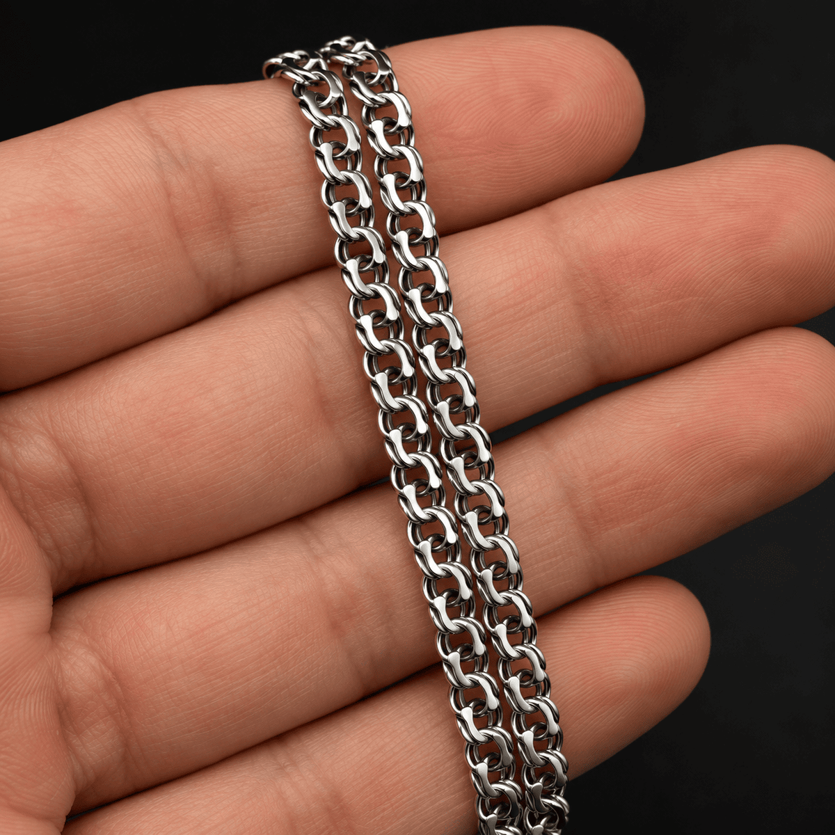 Срібний ланцюжок Бісмарк 925 | Bismarck Silver Chain 925 | 1006.6