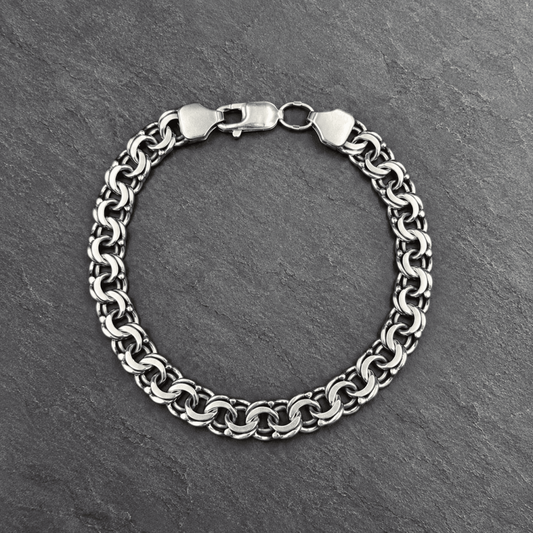 Срібний браслет Бісмарк 925 | Bismarck Silver Bracelet 925 | 2031.3