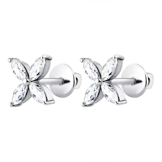 Срібні пусети/цирконій/срібло 925пр/40070